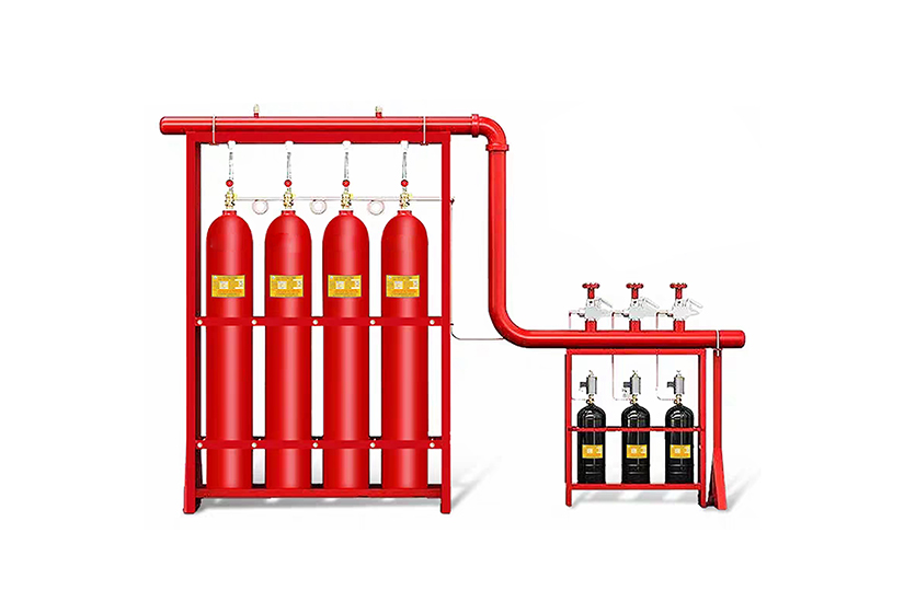 消防CO2-IG01-IG55-IG100-IG541鋼制無(wú)縫氣瓶：24L-150L(≤30MPa)